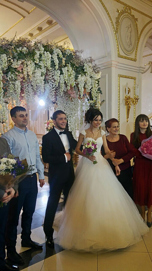 Отзыв Камилы о свадебном оформлении 2017 года, во Дворце Сюзора