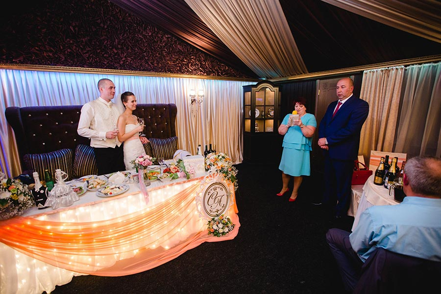 Свадьба Сергея и Алёны 21 сентября 2015 года в загородном комплексе Иваново Подворье