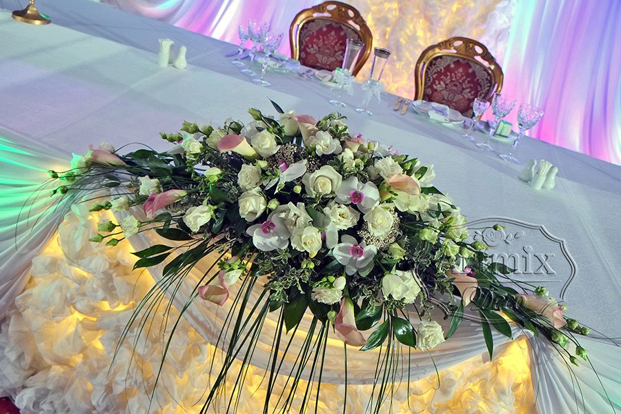 Цветочная свадебная композиция в стиле Бохо