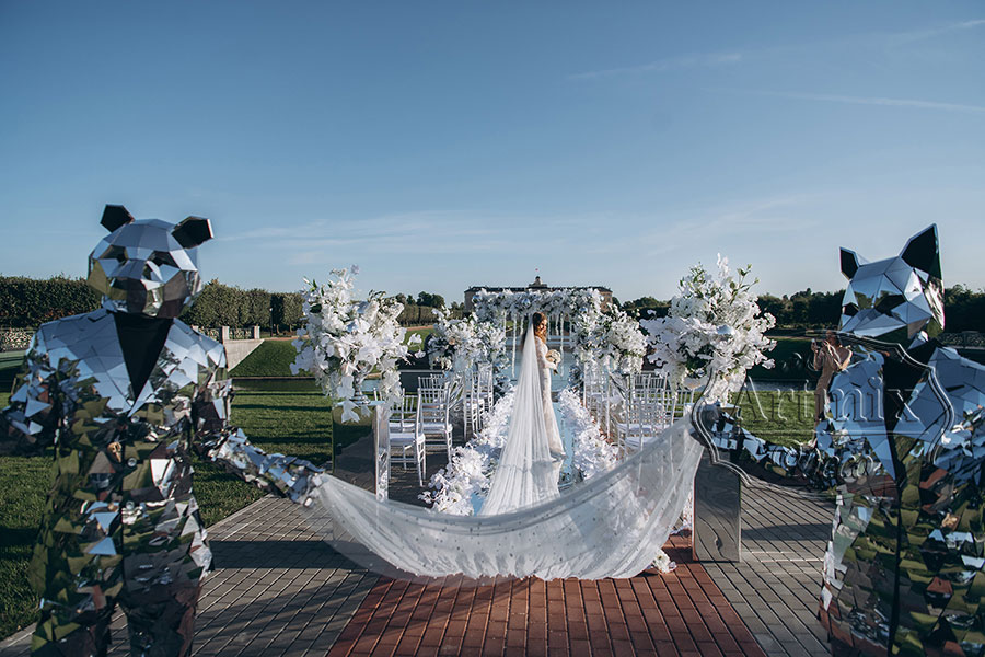Свадебная церемония в Константиновском дворце