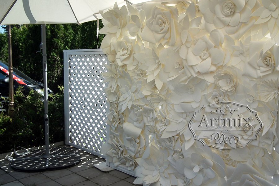 Свадебная арка "Цветочное Парфе"