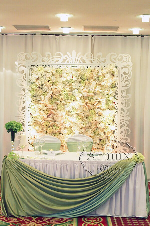 Свадьба в зелёном цвете или мятная свадьба