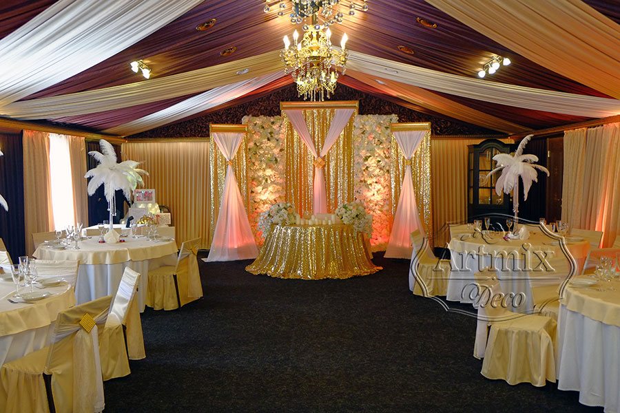 Свадебный декор - украшение свадебного зала
