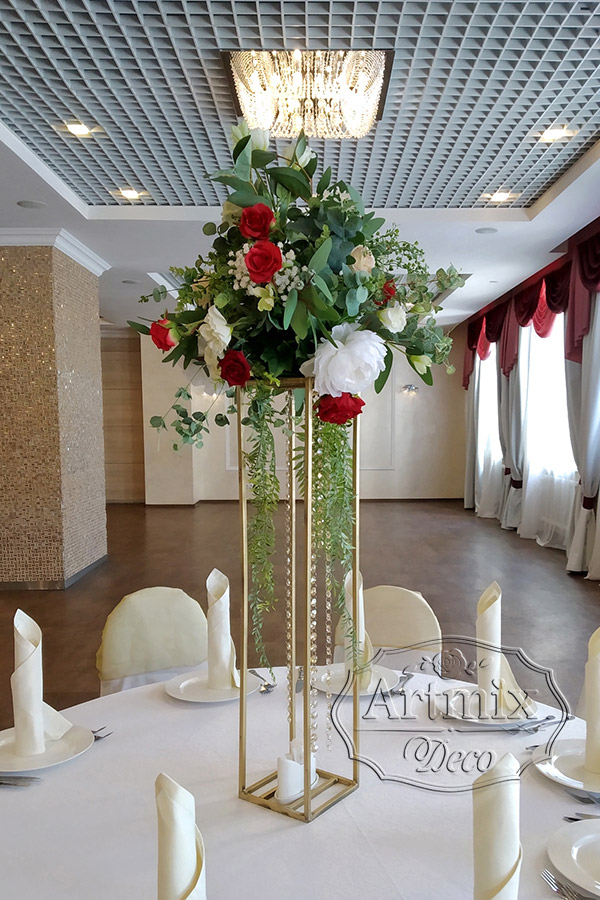 Свадебное оформление в гостинице Охтинская, банкетный зал "Ассамблея"