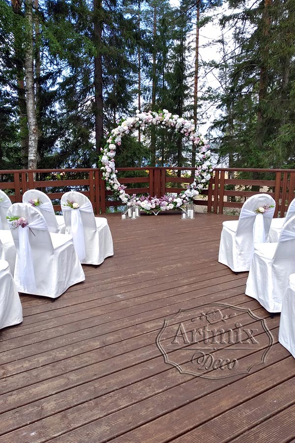 Свадебная церемония в эко-парке "Вереск"