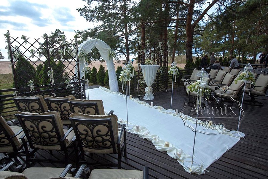 Выездная свадьба на Финском заливе