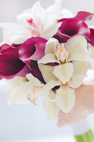 Букет невесты из орхидей 