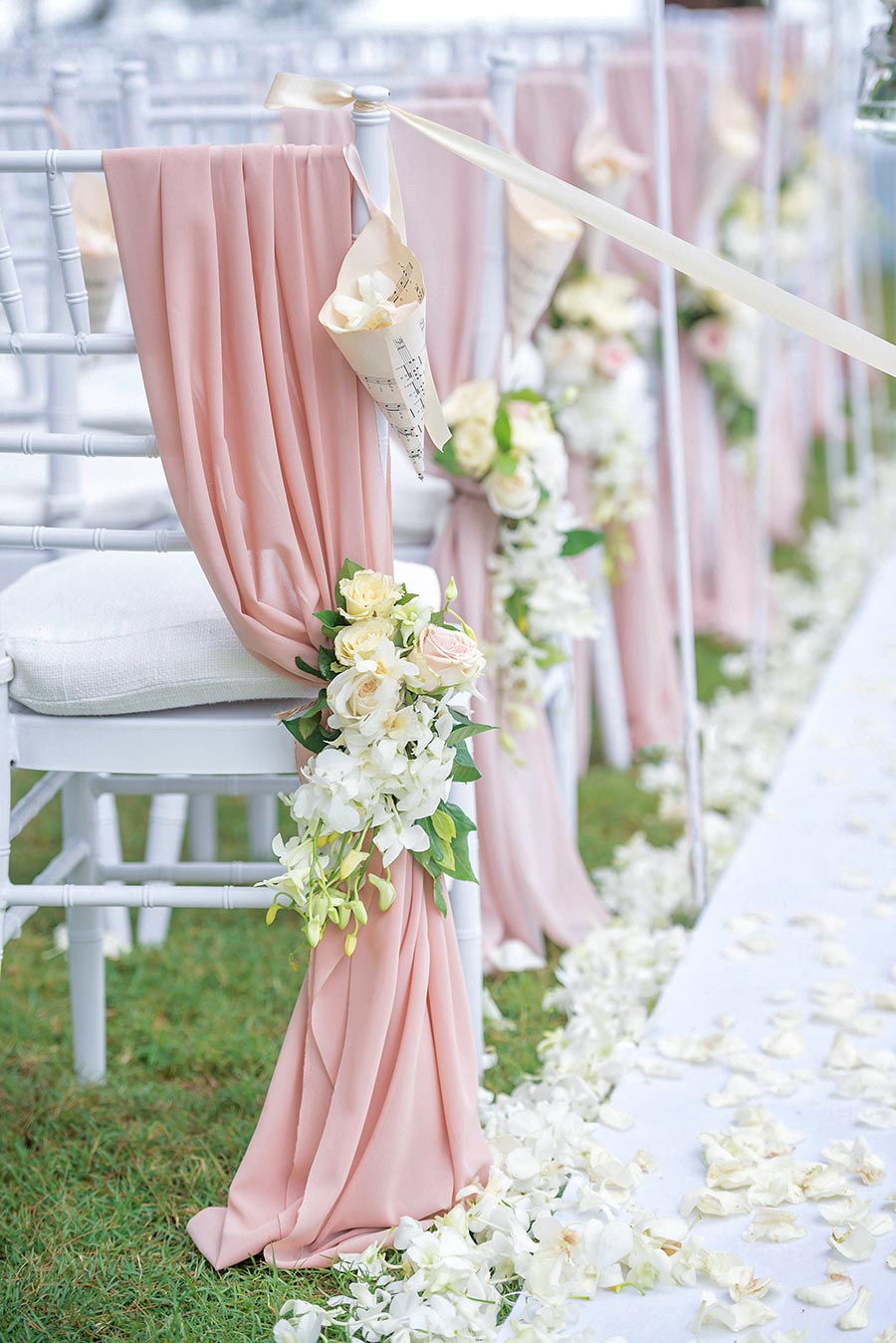 Розовый цвет свадьбы (Rose Quartz)
