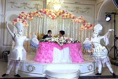 Свадебное оформление банкетного зала во Дворце Сюзора